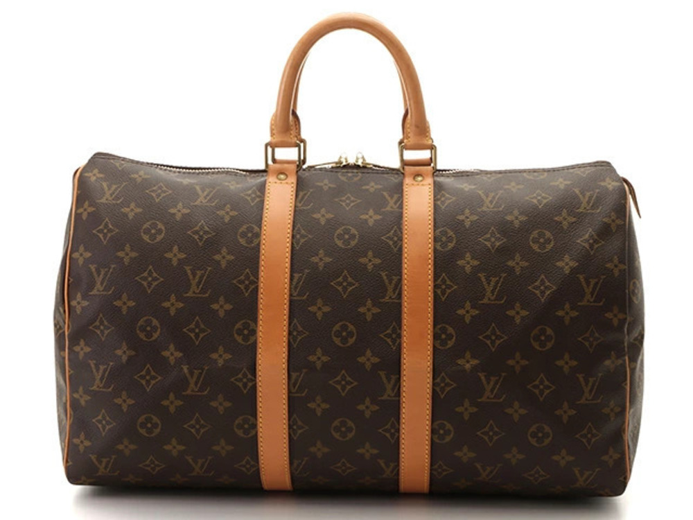LOUIS VUITTON Keepall Monogram Boston Bag